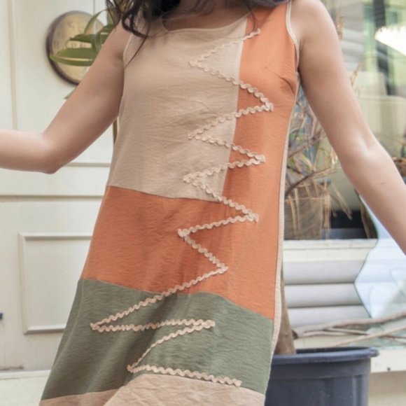 Dresses & Skirts - Linen-Viscose Dress